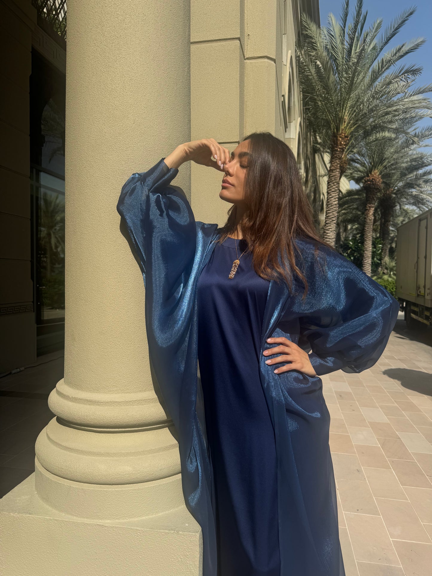 Royal Blue Caftan