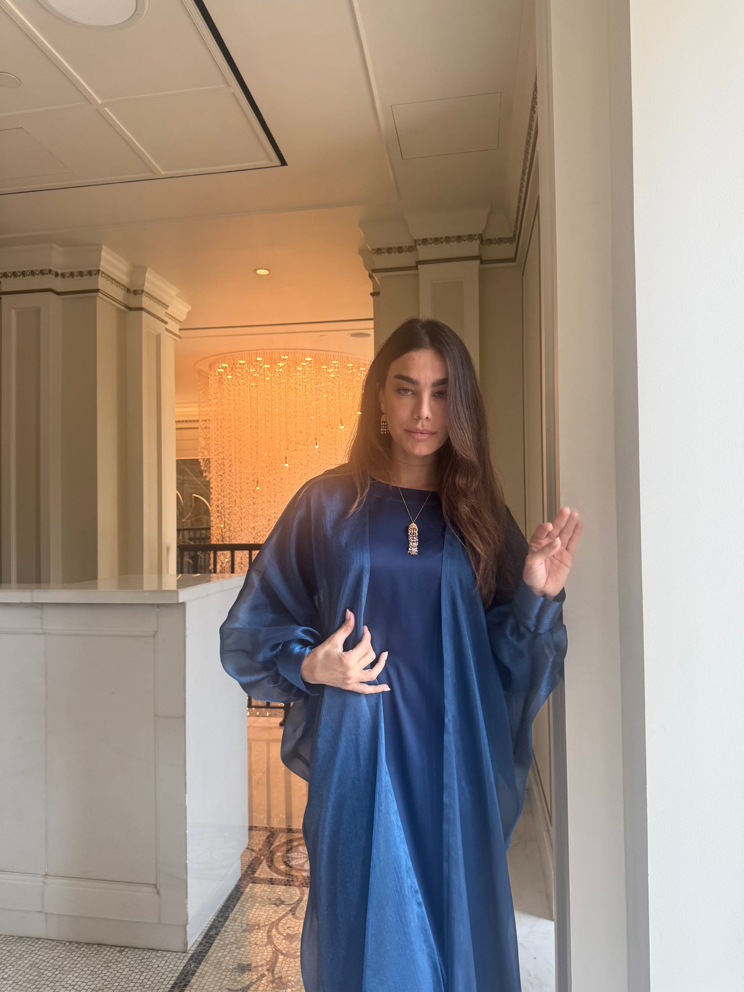 Royal Blue Caftan